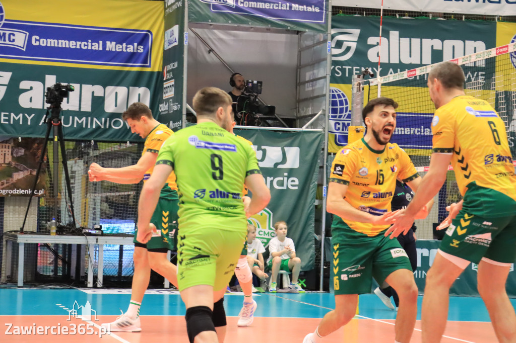 Fotorelacja: Aluron CMC Warta Zawiercie po raz drugi pokonała Indykpol AZS Olsztyn 3:0