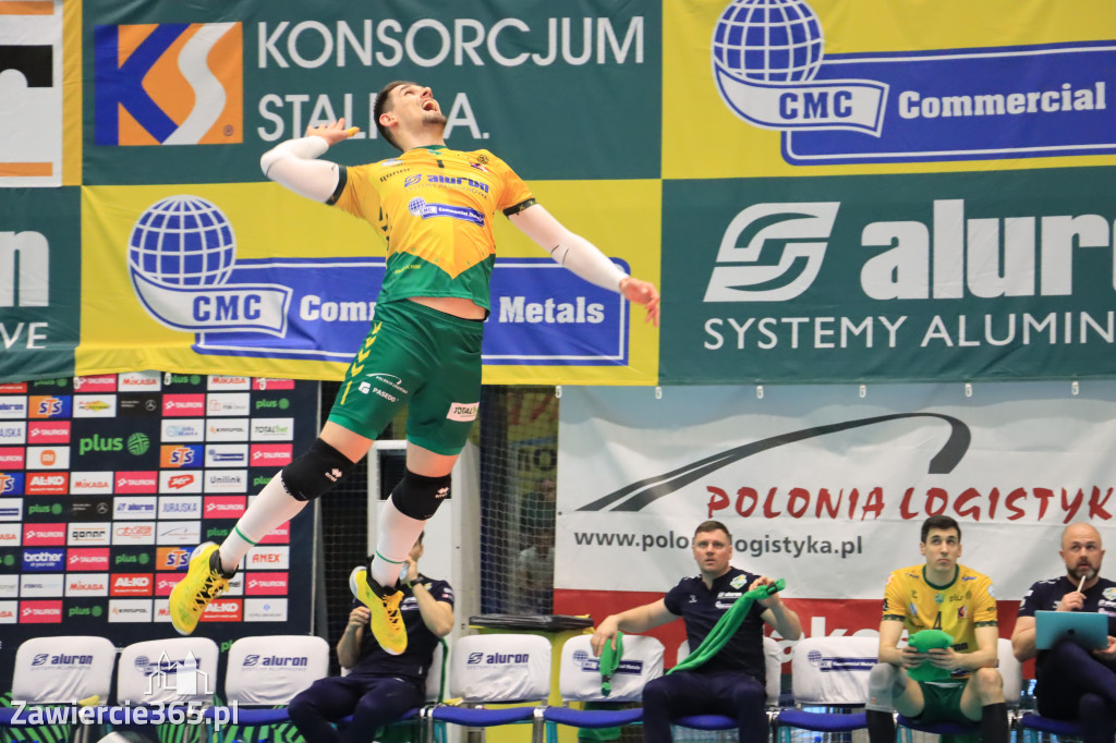 Fotorelacja: Aluron CMC Warta Zawiercie po raz drugi pokonała Indykpol AZS Olsztyn 3:0