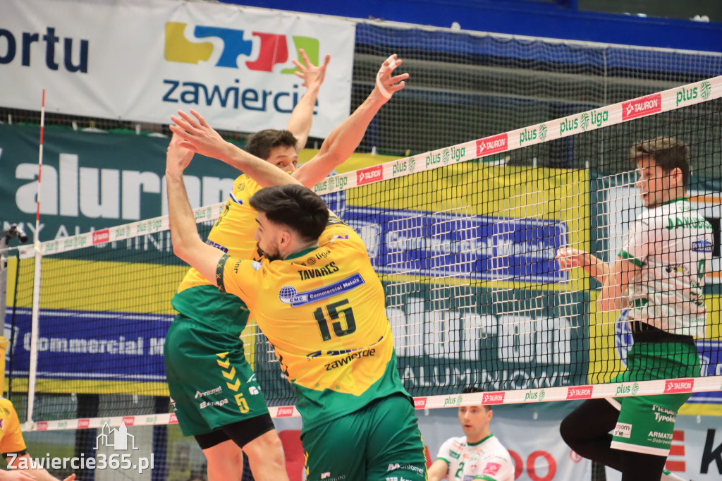 Fotorelacja: Aluron CMC Warta Zawiercie po raz drugi pokonała Indykpol AZS Olsztyn 3:0