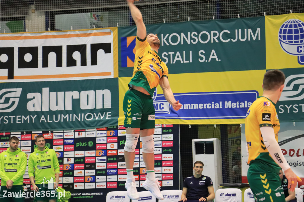 Fotorelacja: Aluron CMC Warta Zawiercie po raz drugi pokonała Indykpol AZS Olsztyn 3:0