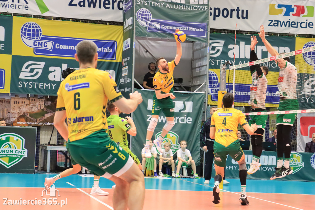 Fotorelacja: Aluron CMC Warta Zawiercie po raz drugi pokonała Indykpol AZS Olsztyn 3:0