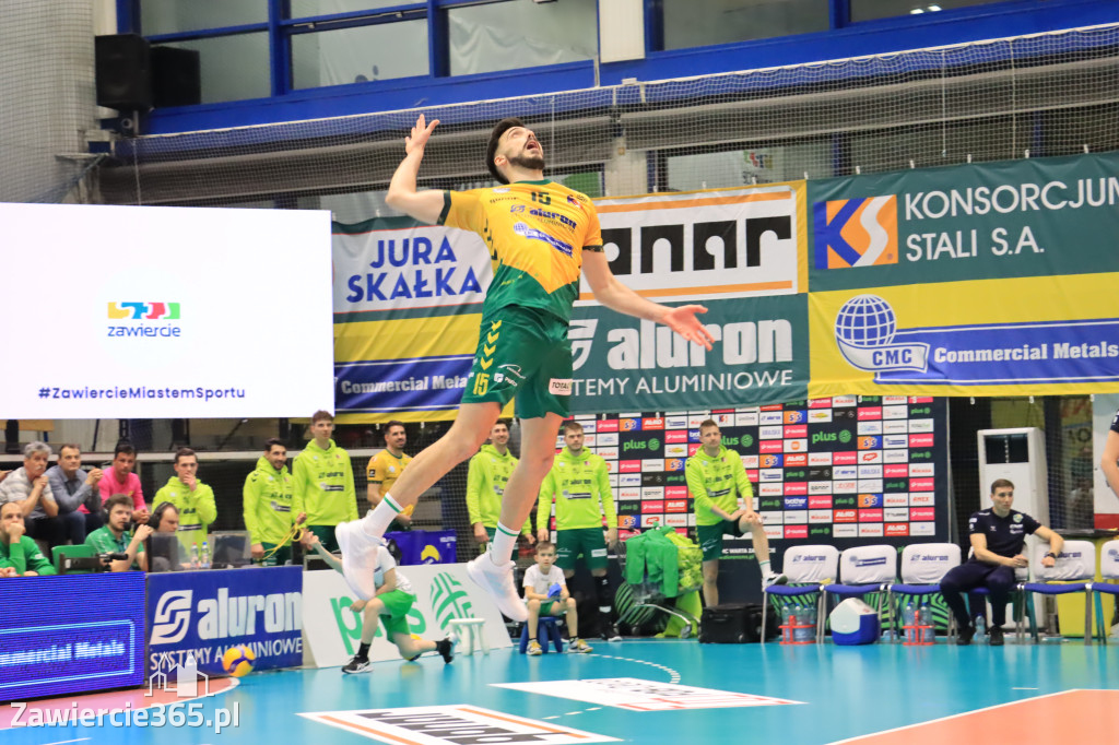 Fotorelacja: Aluron CMC Warta Zawiercie po raz drugi pokonała Indykpol AZS Olsztyn 3:0