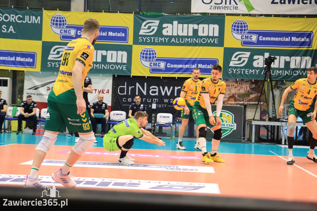 Fotorelacja: Aluron CMC Warta Zawiercie po raz drugi pokonała Indykpol AZS Olsztyn 3:0