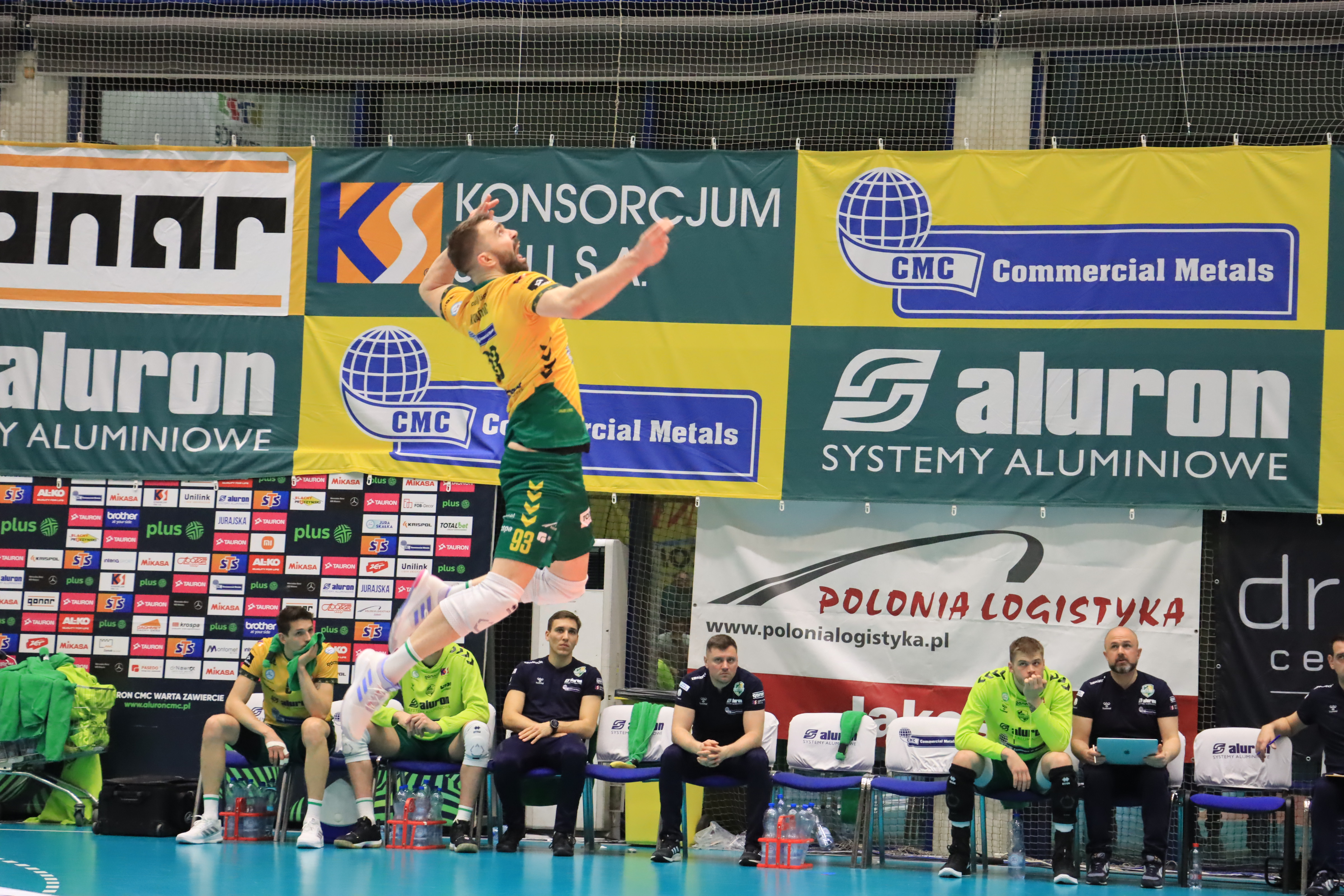 Fotorelacja: Aluron CMC Warta Zawiercie po raz drugi pokonała Indykpol AZS Olsztyn 3:0