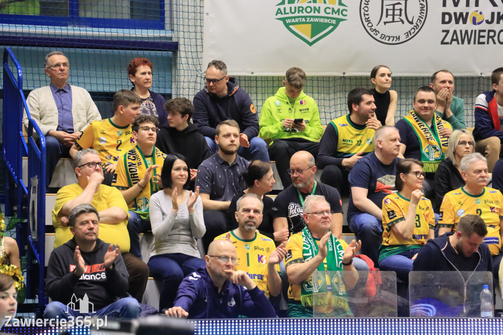 Fotorelacja: Aluron CMC Warta Zawiercie po raz drugi pokonała Indykpol AZS Olsztyn 3:0