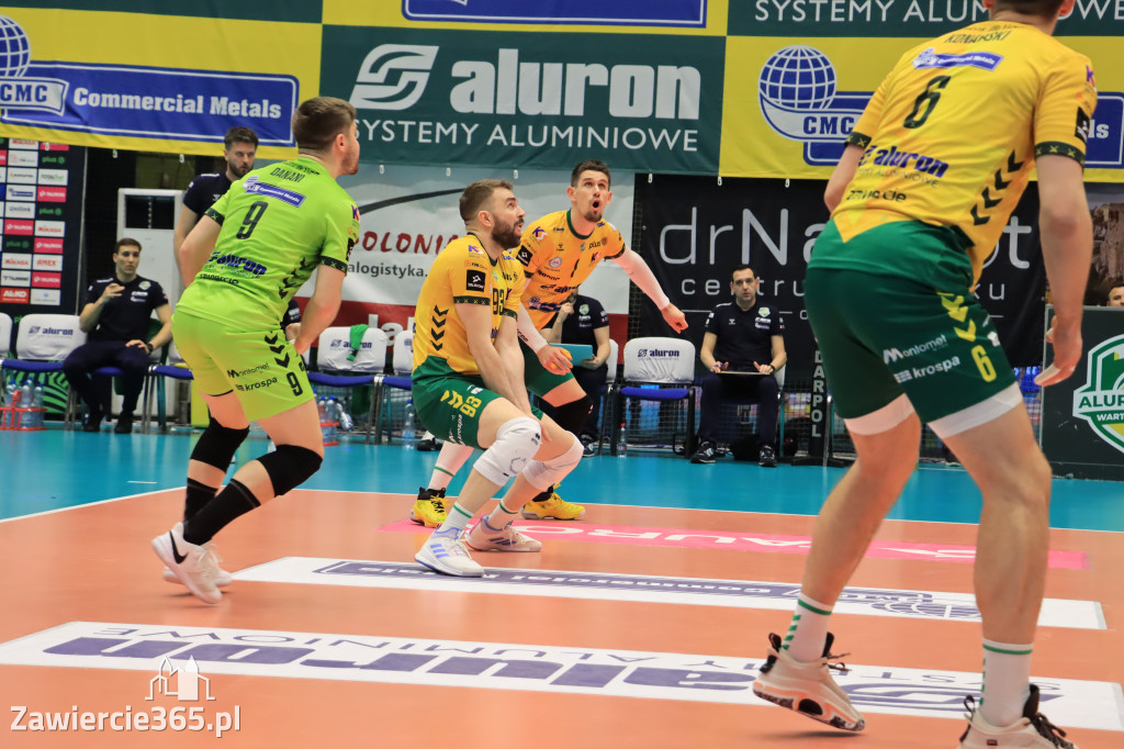 Fotorelacja: Aluron CMC Warta Zawiercie po raz drugi pokonała Indykpol AZS Olsztyn 3:0
