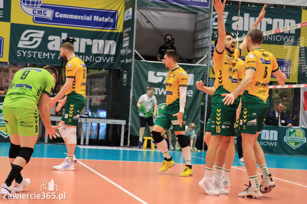 Fotorelacja: Aluron CMC Warta Zawiercie po raz drugi pokonała Indykpol AZS Olsztyn 3:0