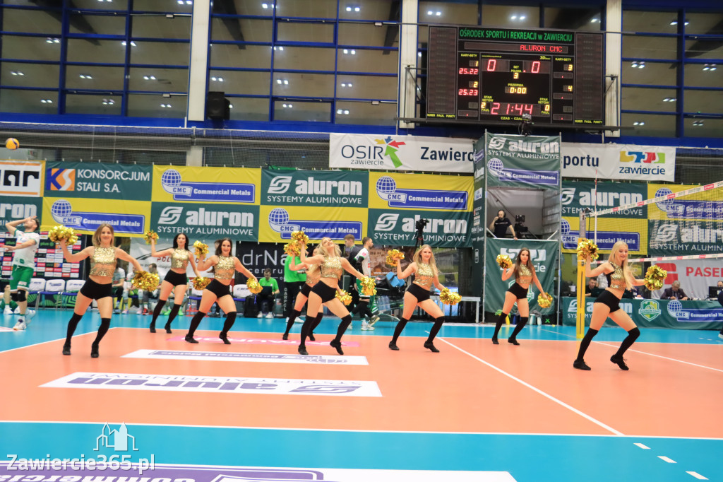 Fotorelacja: Aluron CMC Warta Zawiercie po raz drugi pokonała Indykpol AZS Olsztyn 3:0