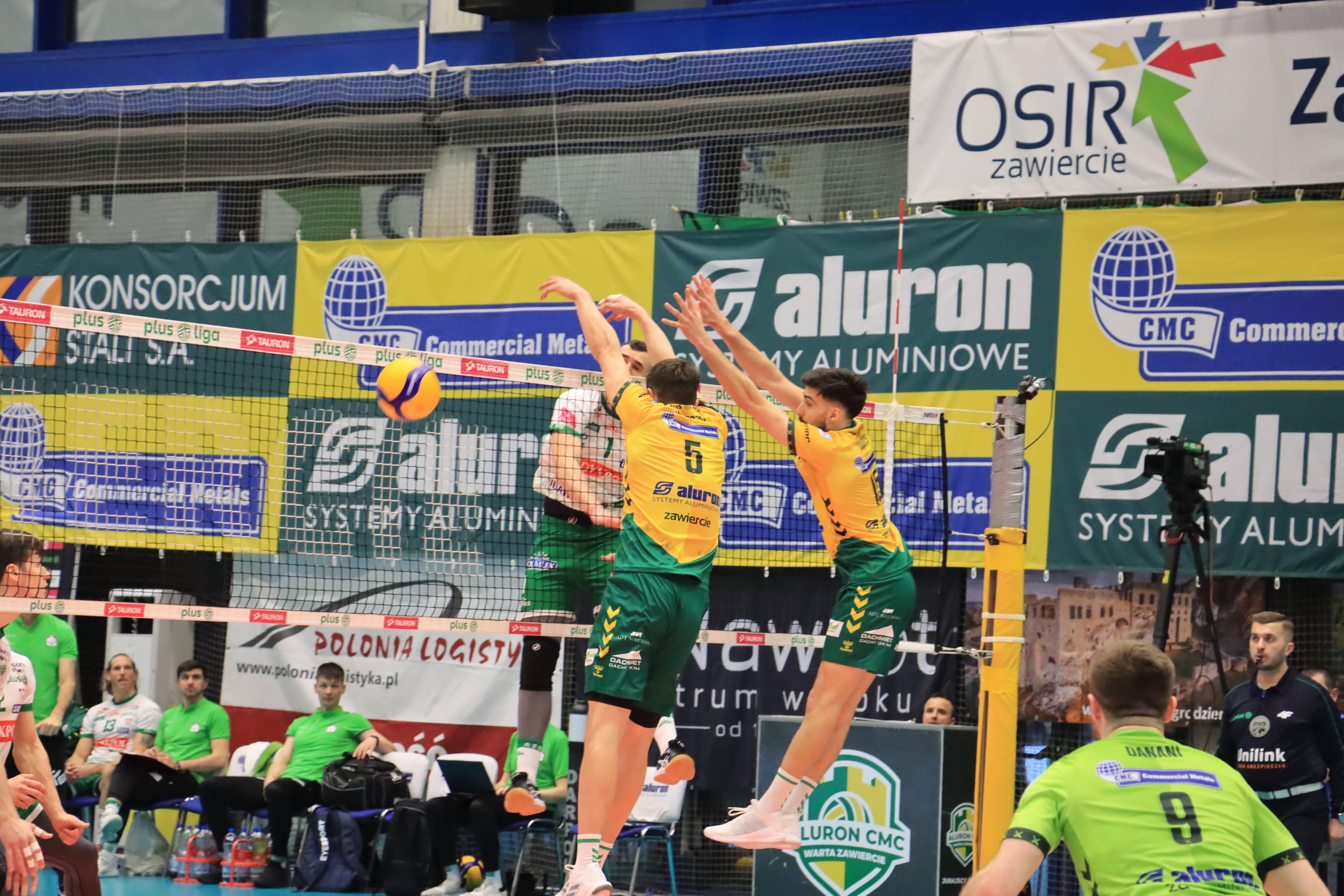 Fotorelacja: Aluron CMC Warta Zawiercie po raz drugi pokonała Indykpol AZS Olsztyn 3:0