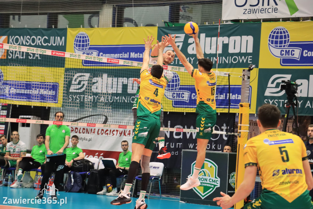 Fotorelacja: Aluron CMC Warta Zawiercie po raz drugi pokonała Indykpol AZS Olsztyn 3:0