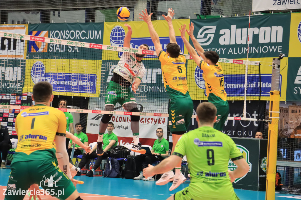 Fotorelacja: Aluron CMC Warta Zawiercie po raz drugi pokonała Indykpol AZS Olsztyn 3:0