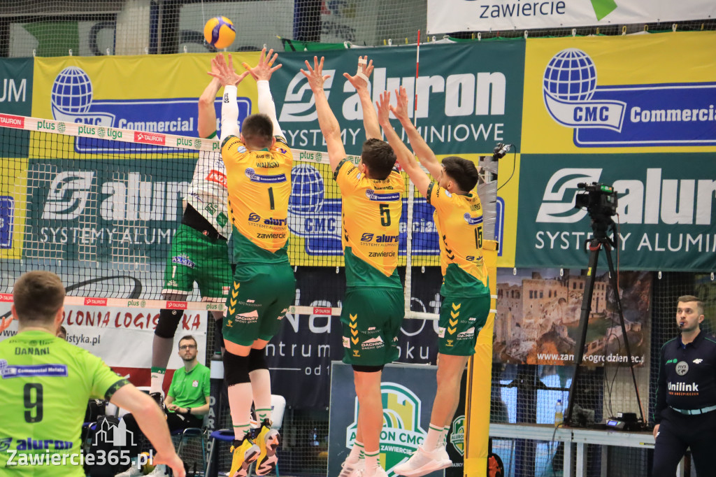 Fotorelacja: Aluron CMC Warta Zawiercie po raz drugi pokonała Indykpol AZS Olsztyn 3:0