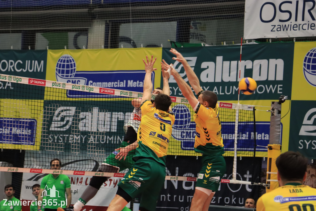 Fotorelacja: Aluron CMC Warta Zawiercie po raz drugi pokonała Indykpol AZS Olsztyn 3:0