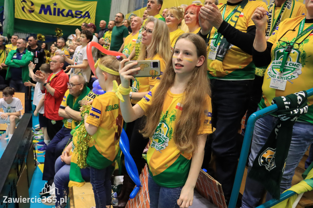 Fotorelacja: Aluron CMC Warta Zawiercie po raz drugi pokonała Indykpol AZS Olsztyn 3:0