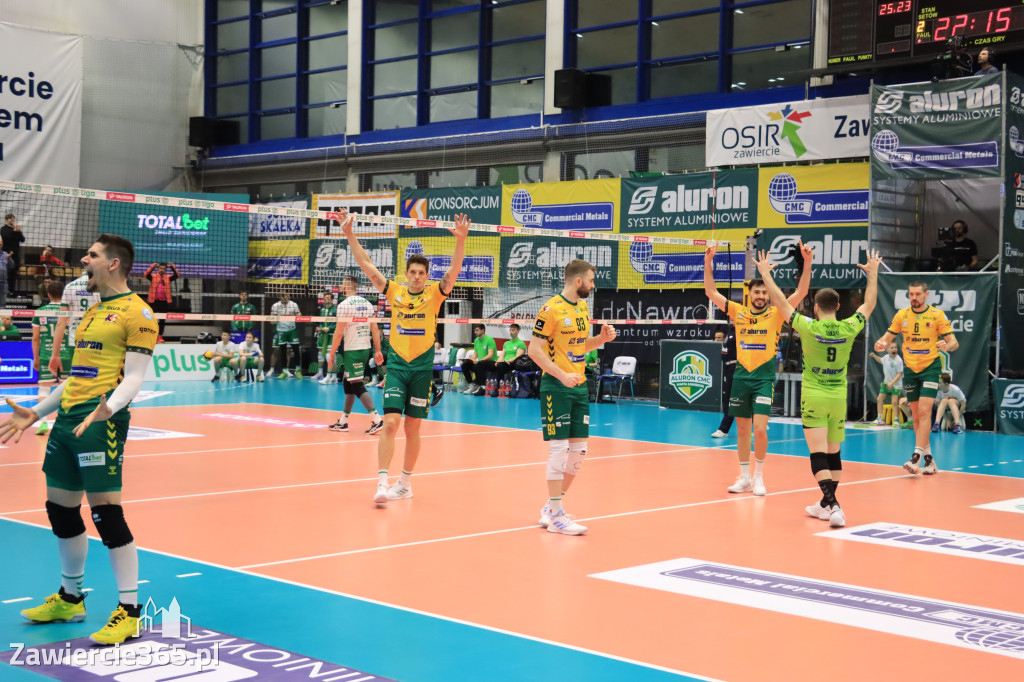 Fotorelacja: Aluron CMC Warta Zawiercie po raz drugi pokonała Indykpol AZS Olsztyn 3:0