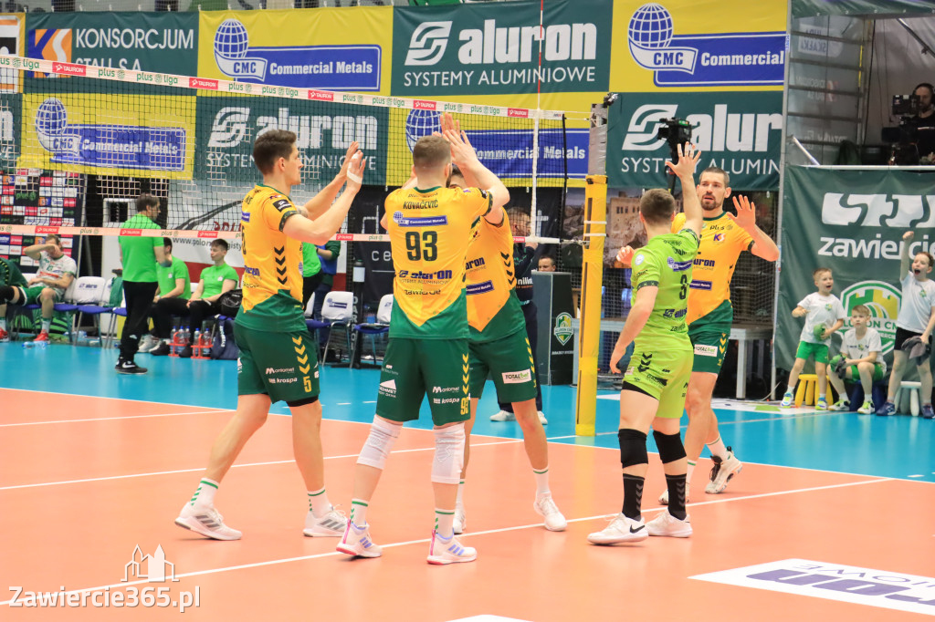 Fotorelacja: Aluron CMC Warta Zawiercie po raz drugi pokonała Indykpol AZS Olsztyn 3:0
