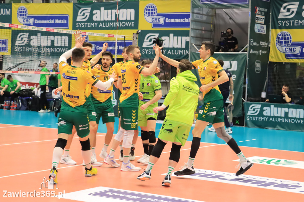 Fotorelacja: Aluron CMC Warta Zawiercie po raz drugi pokonała Indykpol AZS Olsztyn 3:0