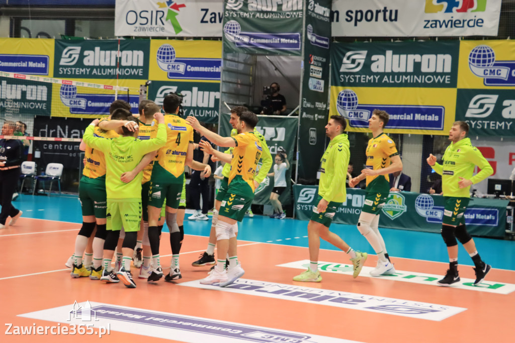 Fotorelacja: Aluron CMC Warta Zawiercie po raz drugi pokonała Indykpol AZS Olsztyn 3:0