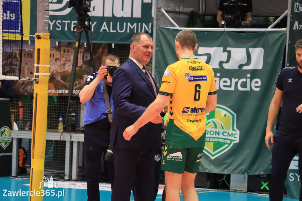 Fotorelacja: Aluron CMC Warta Zawiercie po raz drugi pokonała Indykpol AZS Olsztyn 3:0