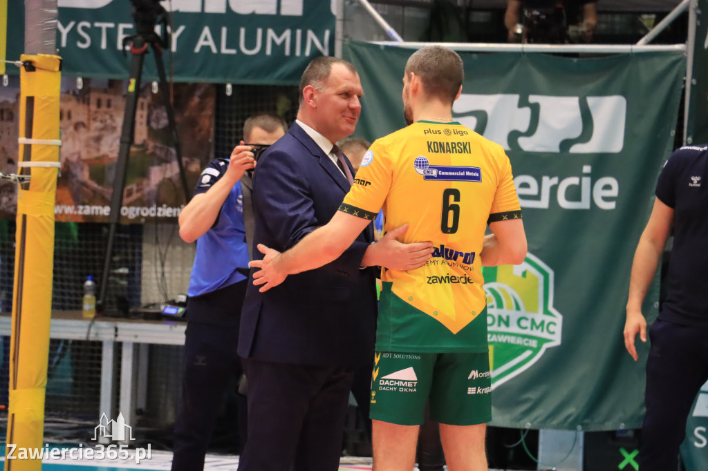 Fotorelacja: Aluron CMC Warta Zawiercie po raz drugi pokonała Indykpol AZS Olsztyn 3:0