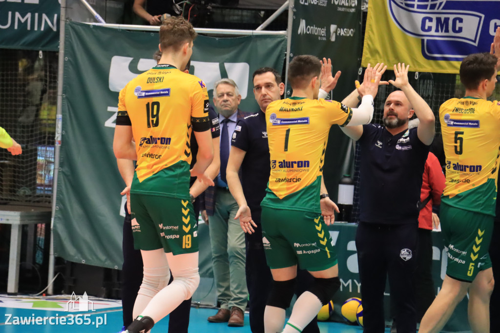 Fotorelacja: Aluron CMC Warta Zawiercie po raz drugi pokonała Indykpol AZS Olsztyn 3:0