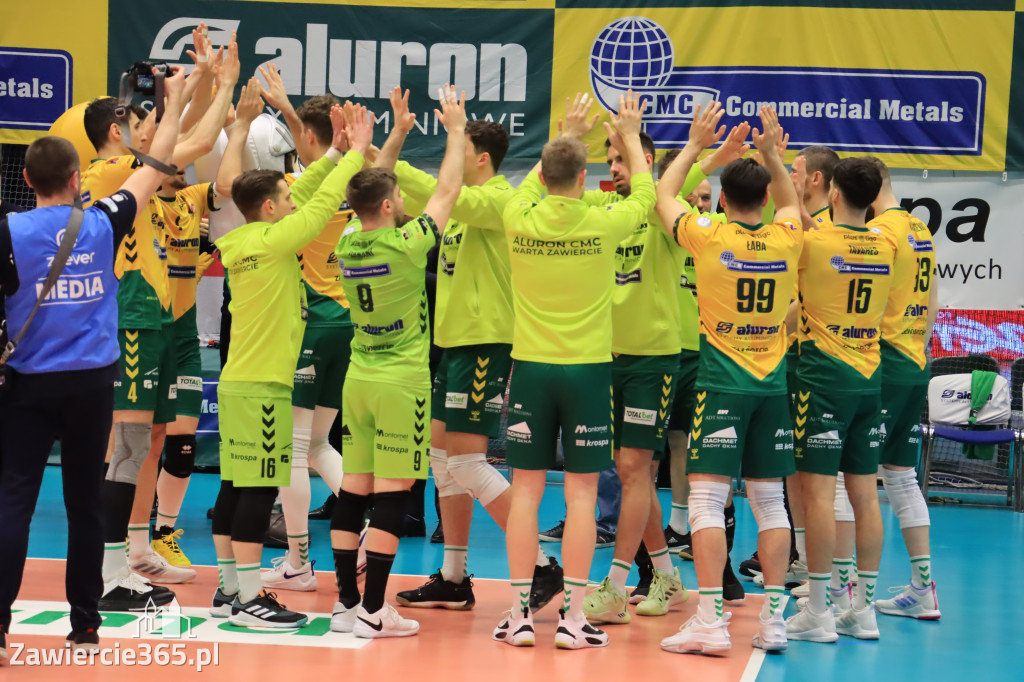 Fotorelacja: Aluron CMC Warta Zawiercie po raz drugi pokonała Indykpol AZS Olsztyn 3:0