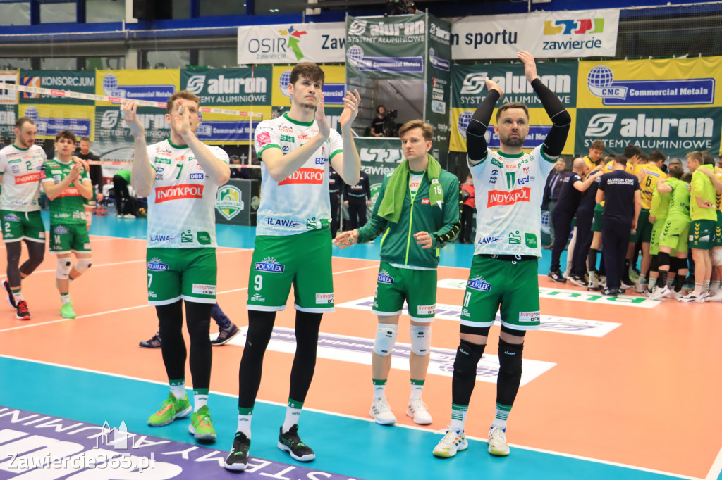 Fotorelacja: Aluron CMC Warta Zawiercie po raz drugi pokonała Indykpol AZS Olsztyn 3:0