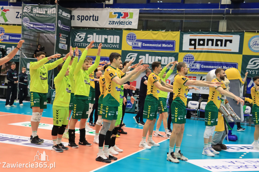 Fotorelacja: Aluron CMC Warta Zawiercie po raz drugi pokonała Indykpol AZS Olsztyn 3:0