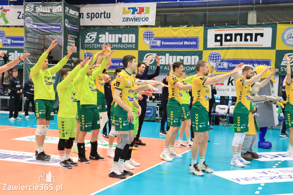 Fotorelacja: Aluron CMC Warta Zawiercie po raz drugi pokonała Indykpol AZS Olsztyn 3:0