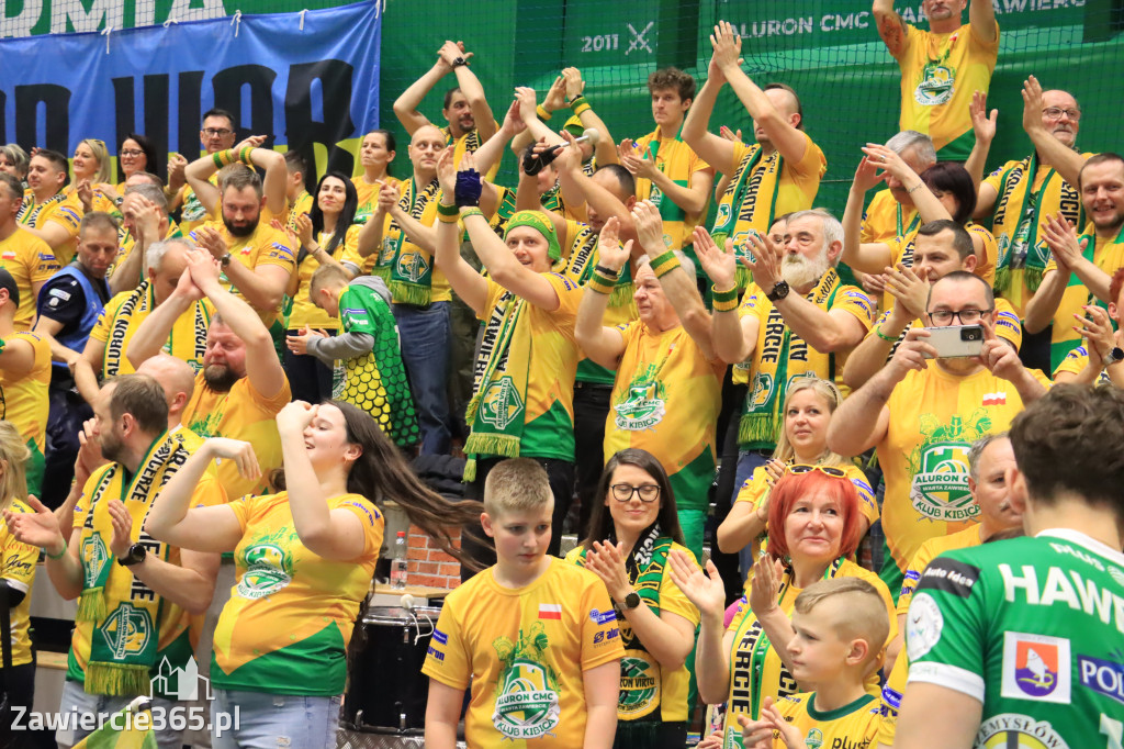 Fotorelacja: Aluron CMC Warta Zawiercie po raz drugi pokonała Indykpol AZS Olsztyn 3:0