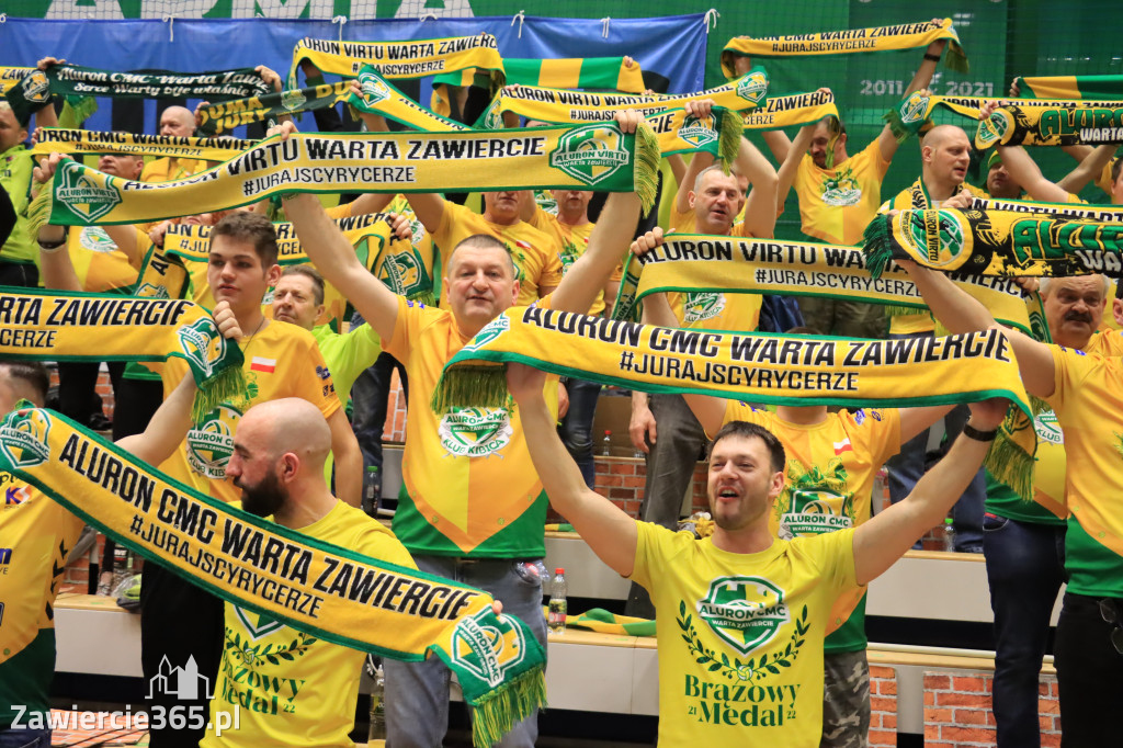 Fotorelacja: Aluron CMC Warta Zawiercie po raz drugi pokonała Indykpol AZS Olsztyn 3:0