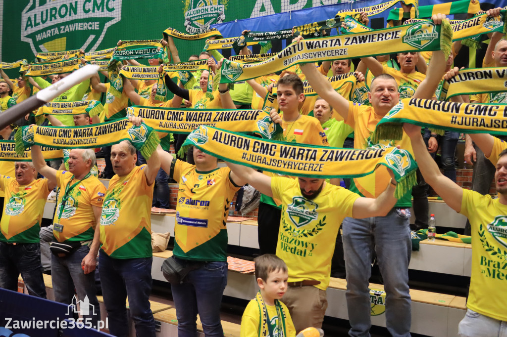 Fotorelacja: Aluron CMC Warta Zawiercie po raz drugi pokonała Indykpol AZS Olsztyn 3:0