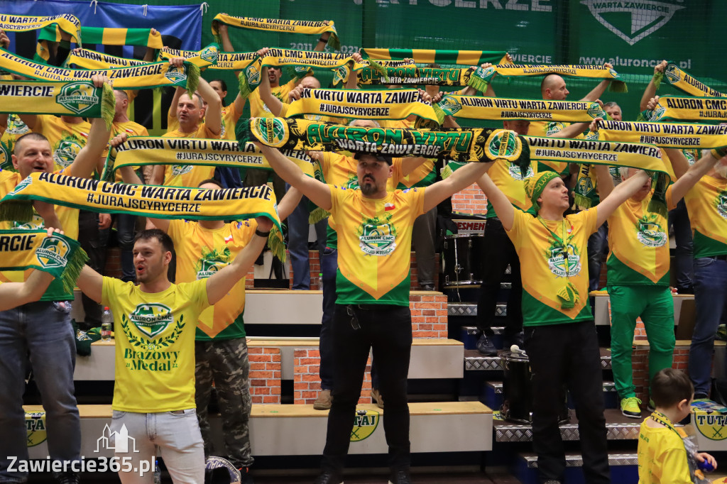 Fotorelacja: Aluron CMC Warta Zawiercie po raz drugi pokonała Indykpol AZS Olsztyn 3:0