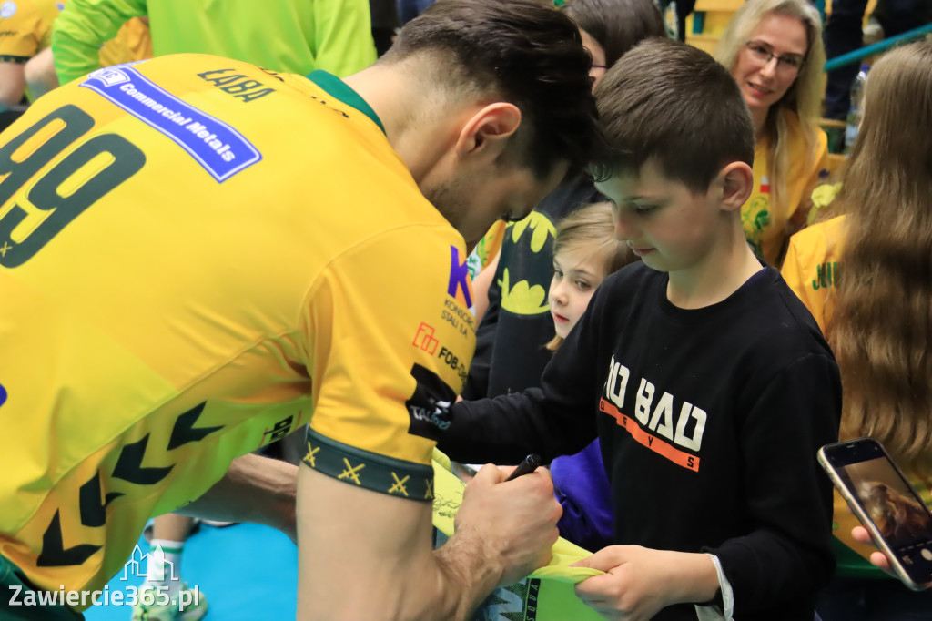 Fotorelacja: Aluron CMC Warta Zawiercie po raz drugi pokonała Indykpol AZS Olsztyn 3:0