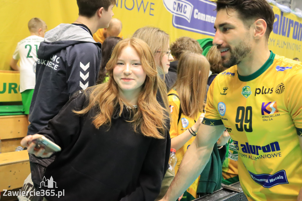 Fotorelacja: Aluron CMC Warta Zawiercie po raz drugi pokonała Indykpol AZS Olsztyn 3:0