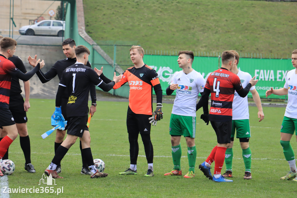 Kolejny mecz rundy wiosennej 22/23 zakończył się 3:0 dla drużyny GKS Unia Rędziny