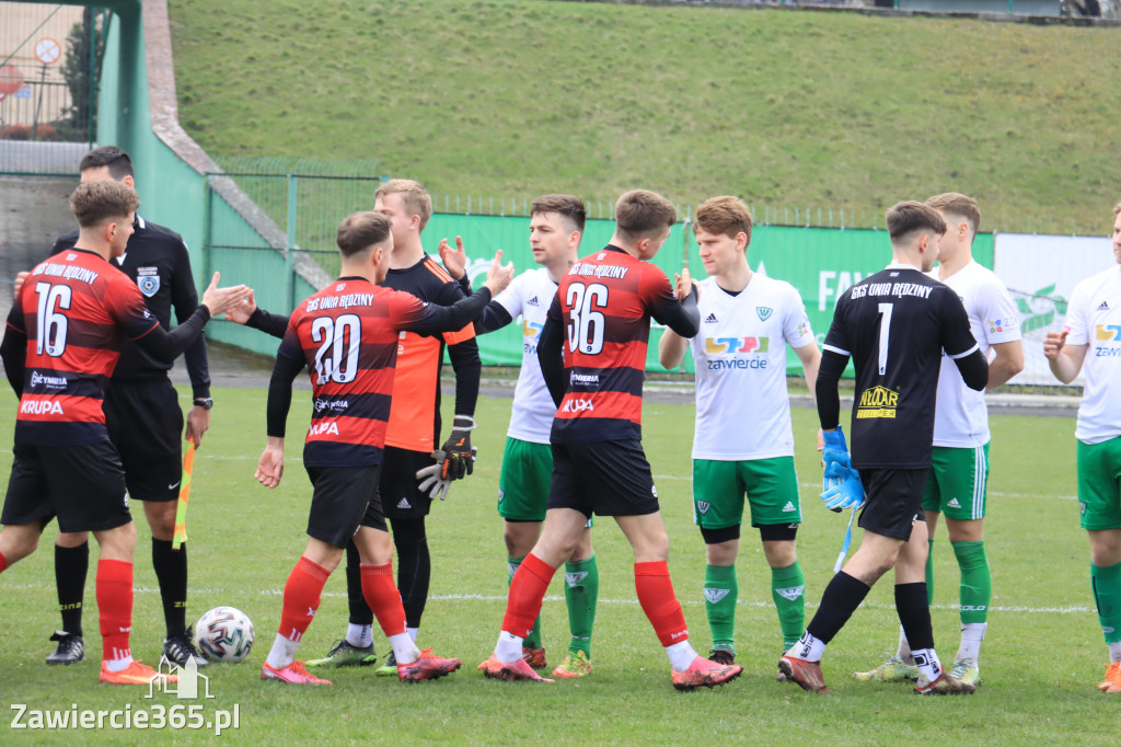 Kolejny mecz rundy wiosennej 22/23 zakończył się 3:0 dla drużyny GKS Unia Rędziny