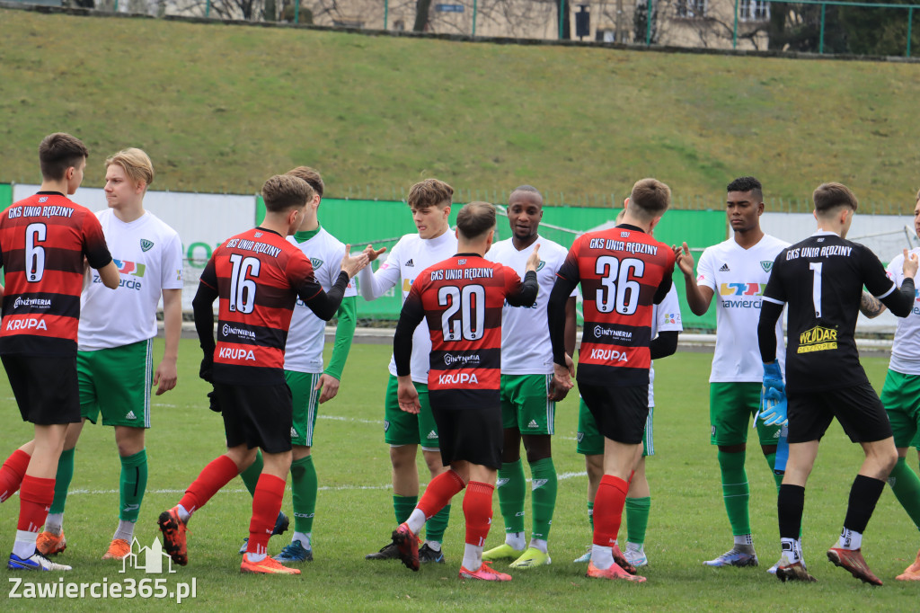 Kolejny mecz rundy wiosennej 22/23 zakończył się 3:0 dla drużyny GKS Unia Rędziny