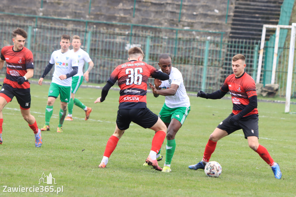 Kolejny mecz rundy wiosennej 22/23 zakończył się 3:0 dla drużyny GKS Unia Rędziny