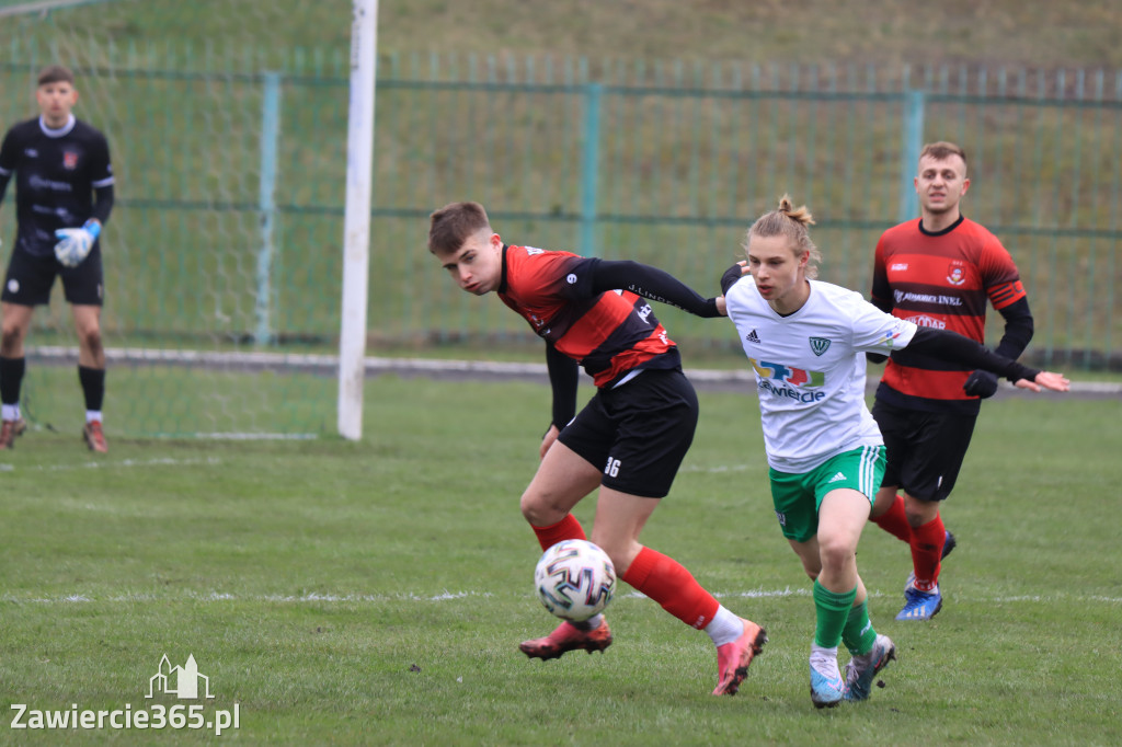 Kolejny mecz rundy wiosennej 22/23 zakończył się 3:0 dla drużyny GKS Unia Rędziny
