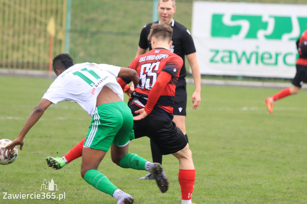 Kolejny mecz rundy wiosennej 22/23 zakończył się 3:0 dla drużyny GKS Unia Rędziny