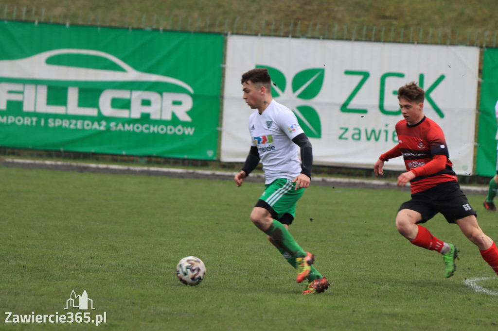 Kolejny mecz rundy wiosennej 22/23 zakończył się 3:0 dla drużyny GKS Unia Rędziny