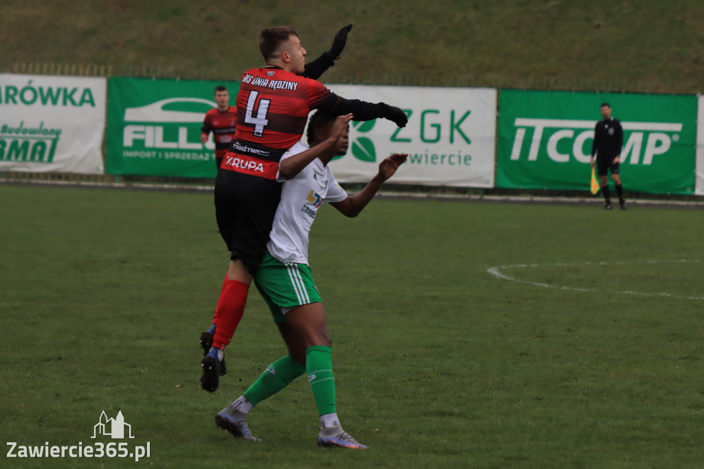 Kolejny mecz rundy wiosennej 22/23 zakończył się 3:0 dla drużyny GKS Unia Rędziny