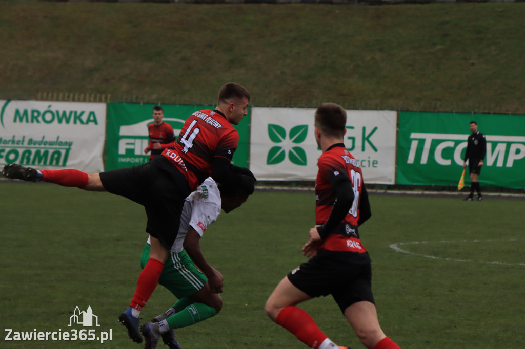Kolejny mecz rundy wiosennej 22/23 zakończył się 3:0 dla drużyny GKS Unia Rędziny