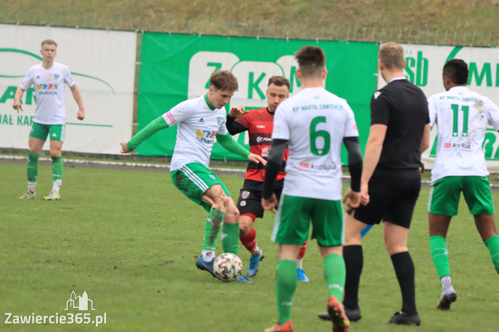 Kolejny mecz rundy wiosennej 22/23 zakończył się 3:0 dla drużyny GKS Unia Rędziny