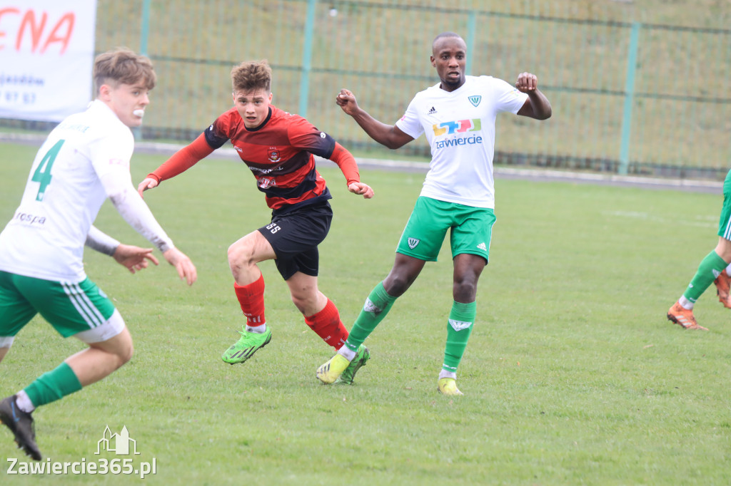 Kolejny mecz rundy wiosennej 22/23 zakończył się 3:0 dla drużyny GKS Unia Rędziny