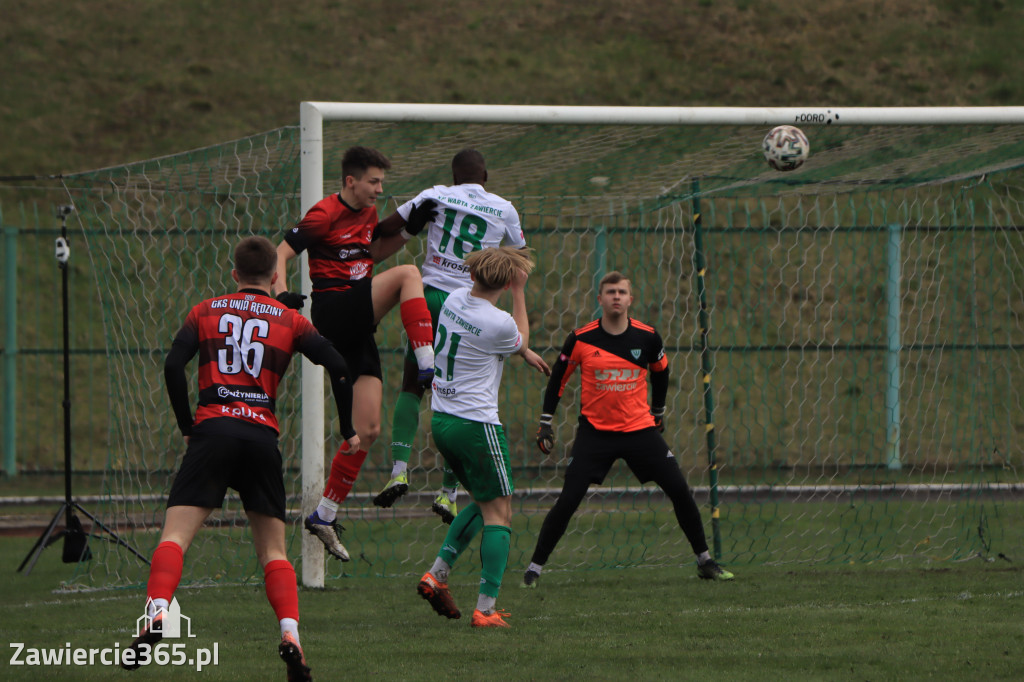 Kolejny mecz rundy wiosennej 22/23 zakończył się 3:0 dla drużyny GKS Unia Rędziny