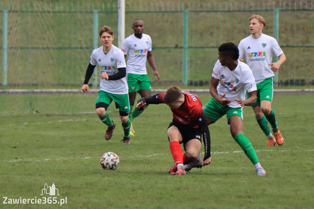 Kolejny mecz rundy wiosennej 22/23 zakończył się 3:0 dla drużyny GKS Unia Rędziny