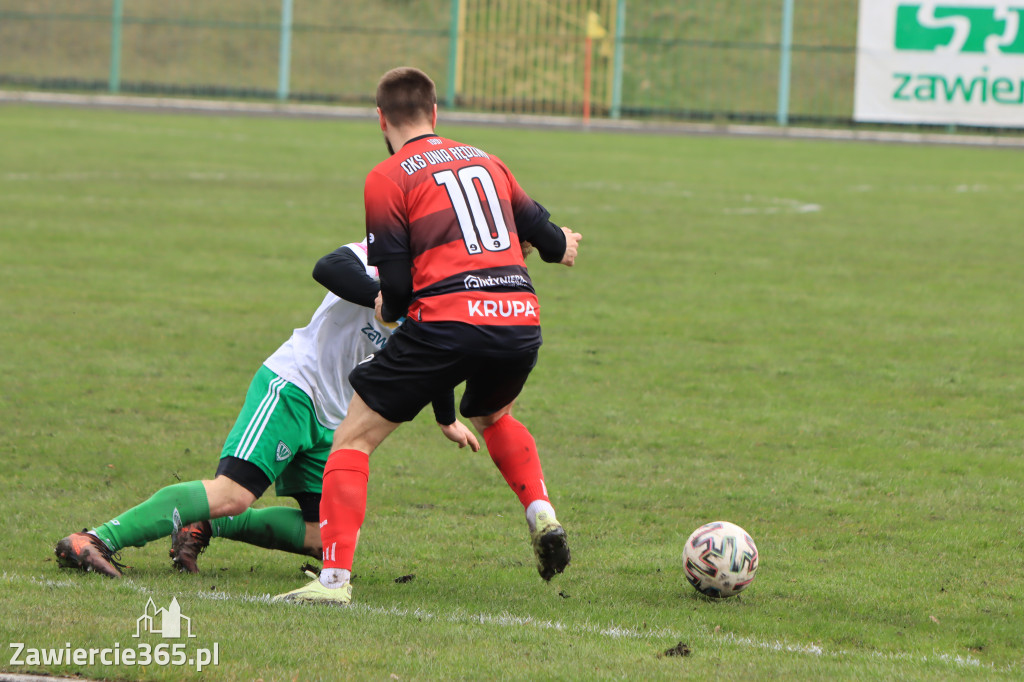 Kolejny mecz rundy wiosennej 22/23 zakończył się 3:0 dla drużyny GKS Unia Rędziny