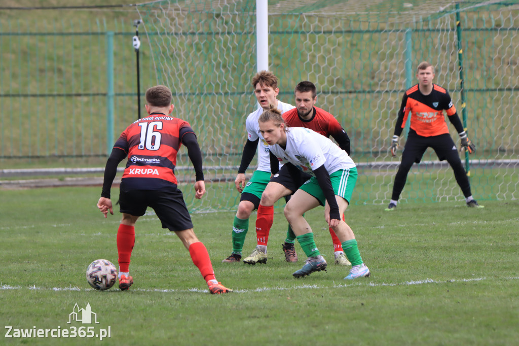 Kolejny mecz rundy wiosennej 22/23 zakończył się 3:0 dla drużyny GKS Unia Rędziny